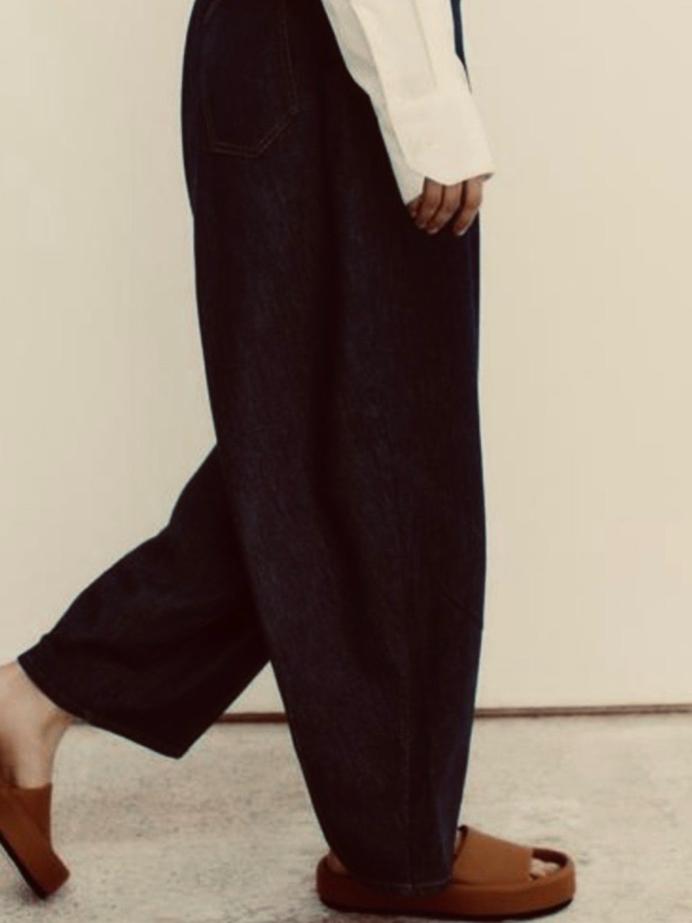 CORDERA Barrel Curve Black Trousers ONE SIZE 36-42 
Ssense No6 MNZ Minimalist - Picture 3 of 6
